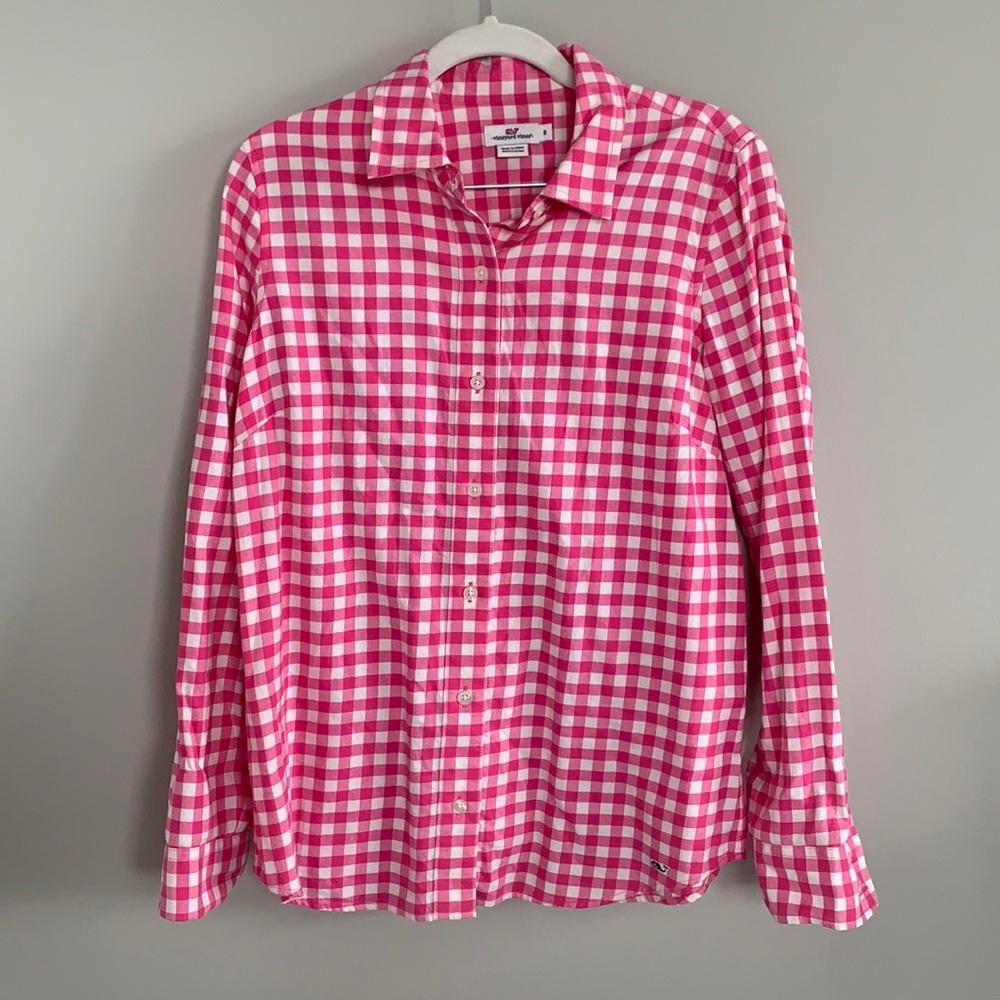 VINEYARD VINES BLYDEN GINGHAM RELAXED BUTTONDOWN